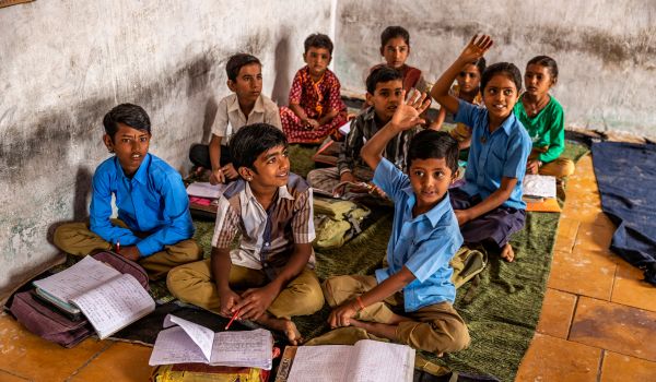 La scuola primaria in India