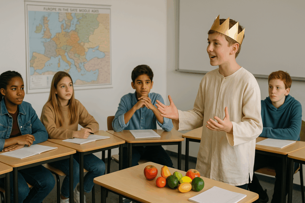 Intervista a un personaggio storico - Role Playing didattico nella scuola secondaria di primo grado