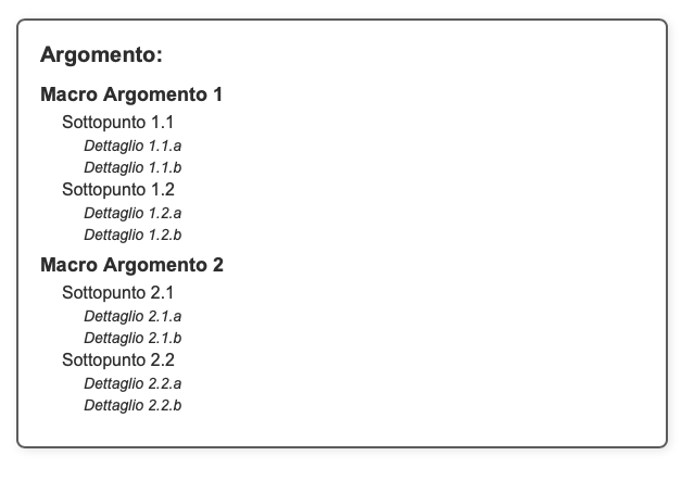 Metodo outline