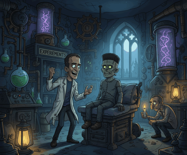 Frankenstein di Mary Shelley