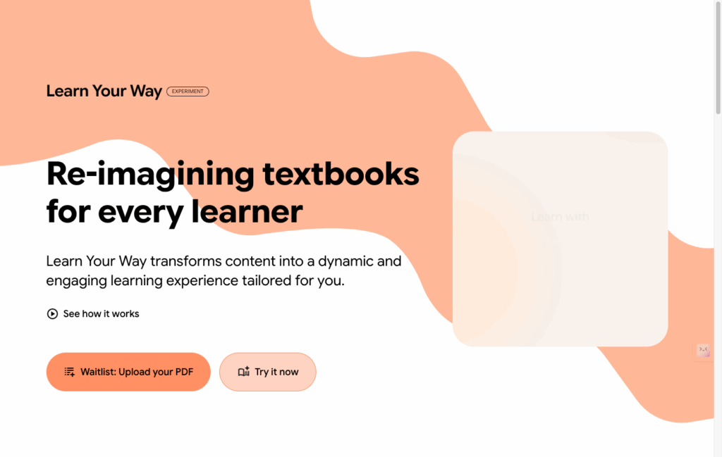 Learn Your Way di Google